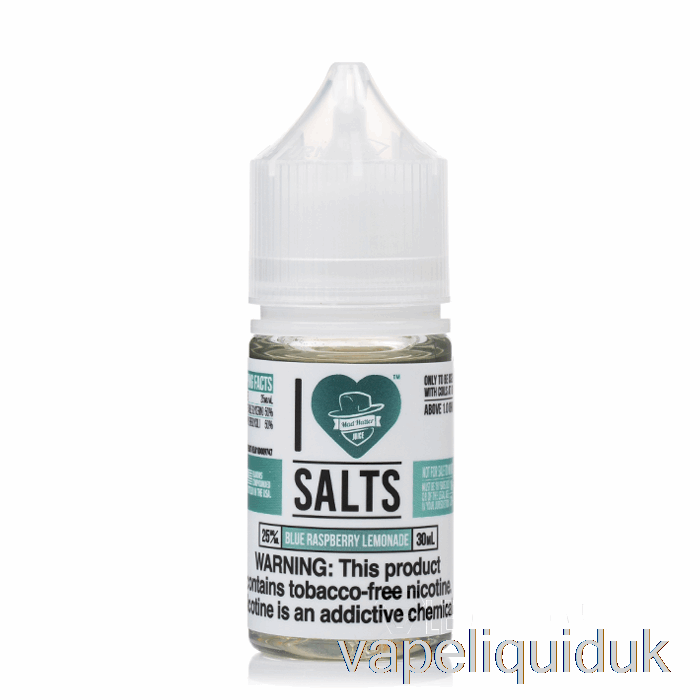 Blue Raspberry Lemonade - I Love Salts - 30mL 50mg Vape Juice